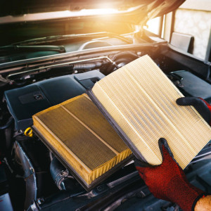 Air and cabin filter replacement