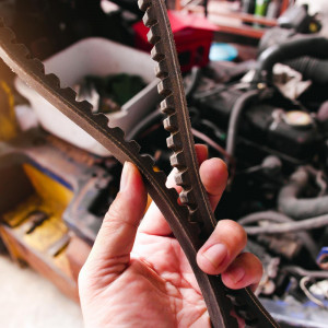 Timing belts and pulleys inspection - https://starlightautomotive.com/ Photo # 5